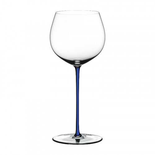 Riedel Fatto a Mano - Donkerblauw Eikenhouten Chardonnay glas 620 ccm / h: 25 cm